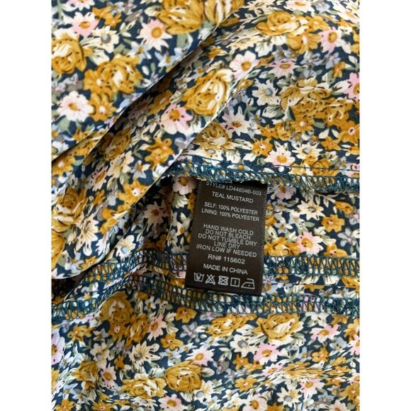 Nordstrom Floral Womens Floral Dress Size XL NWOT - Picture 8 of 8